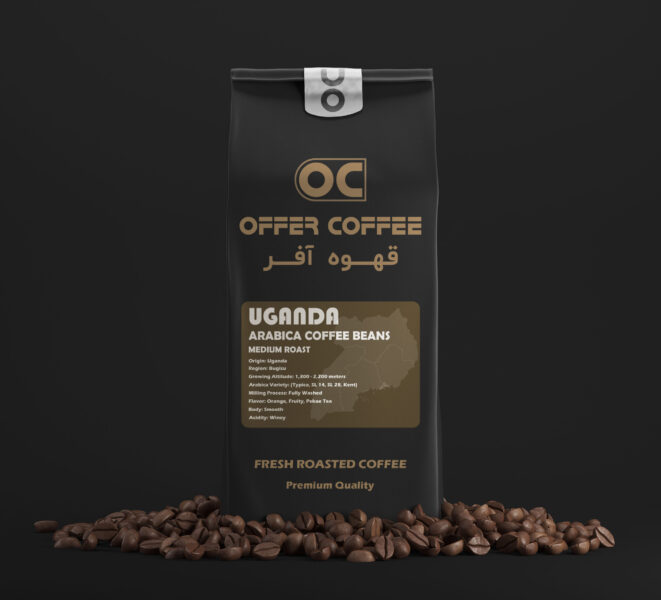 قهوه عربیکا اوگاندا 1 کیلوگرم